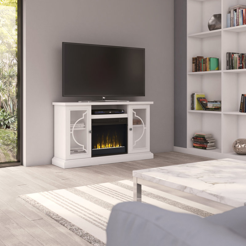Canora Grey Tompkins TV Stand for TVs up to 60 inches with Fireplace